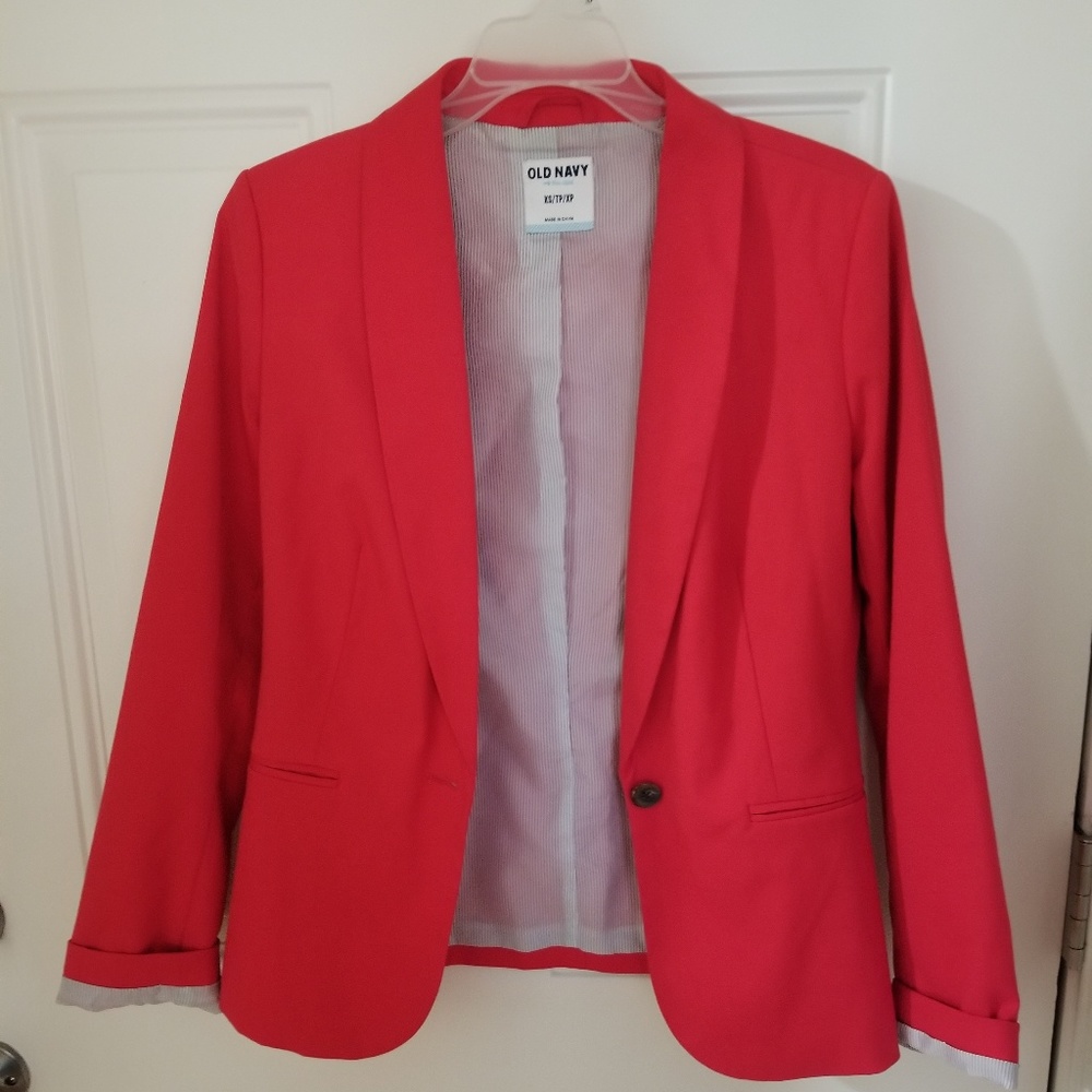 Old Navy Coral Blazer